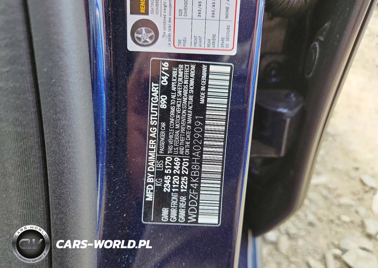 2017 Mercedes-Benz E 300 4Matic VIN:WDDZF4KB8HA029091 - 12