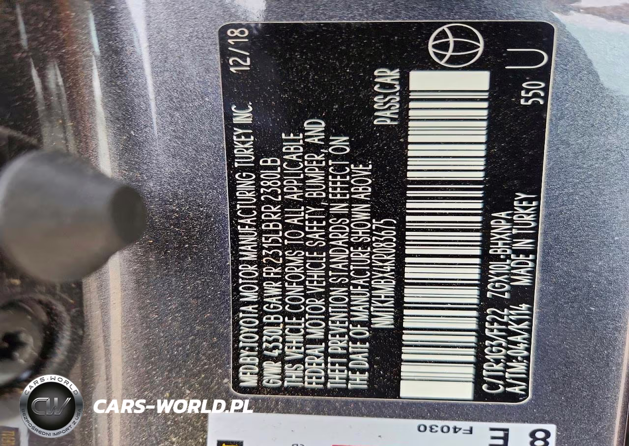 2019 Toyota C-Hr Xle VIN:NMTKHMBX4KR083675 - 12
