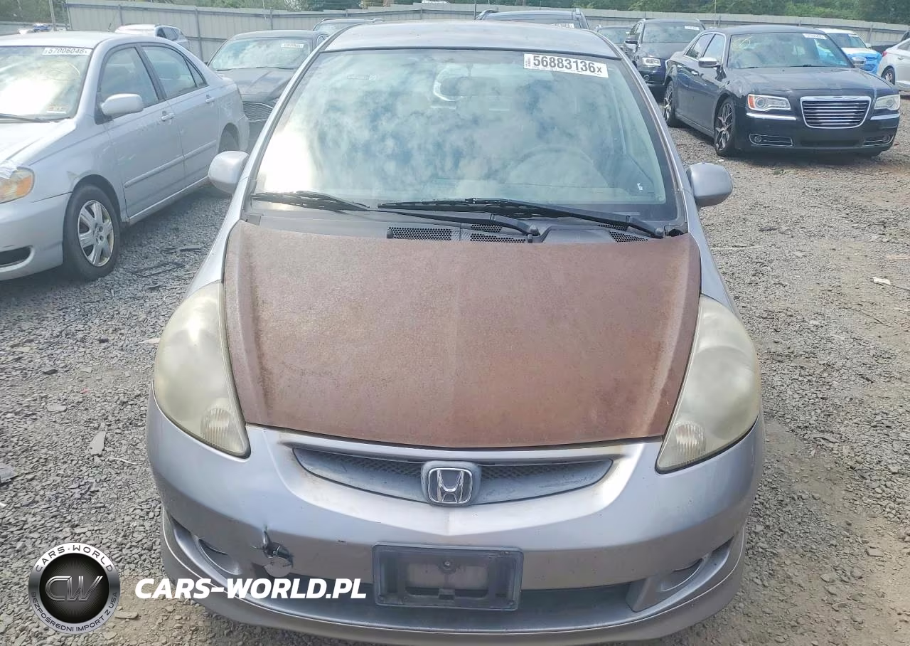 2008 Honda Fit Sport VIN:JHMGD38638S021694 - 5
