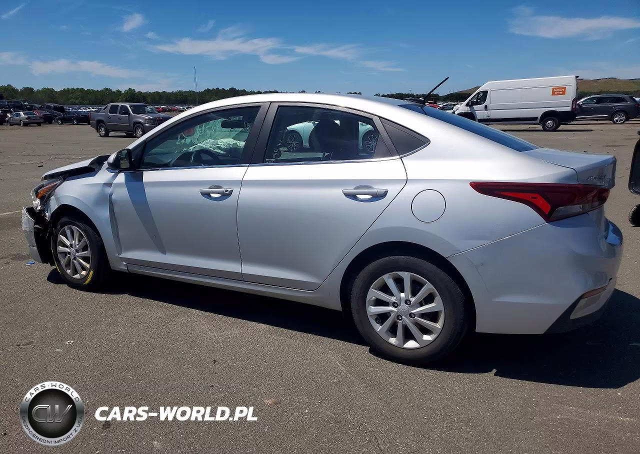 2022 Hyundai Accent Sel VIN:3KPC24A64NE160804 - 2