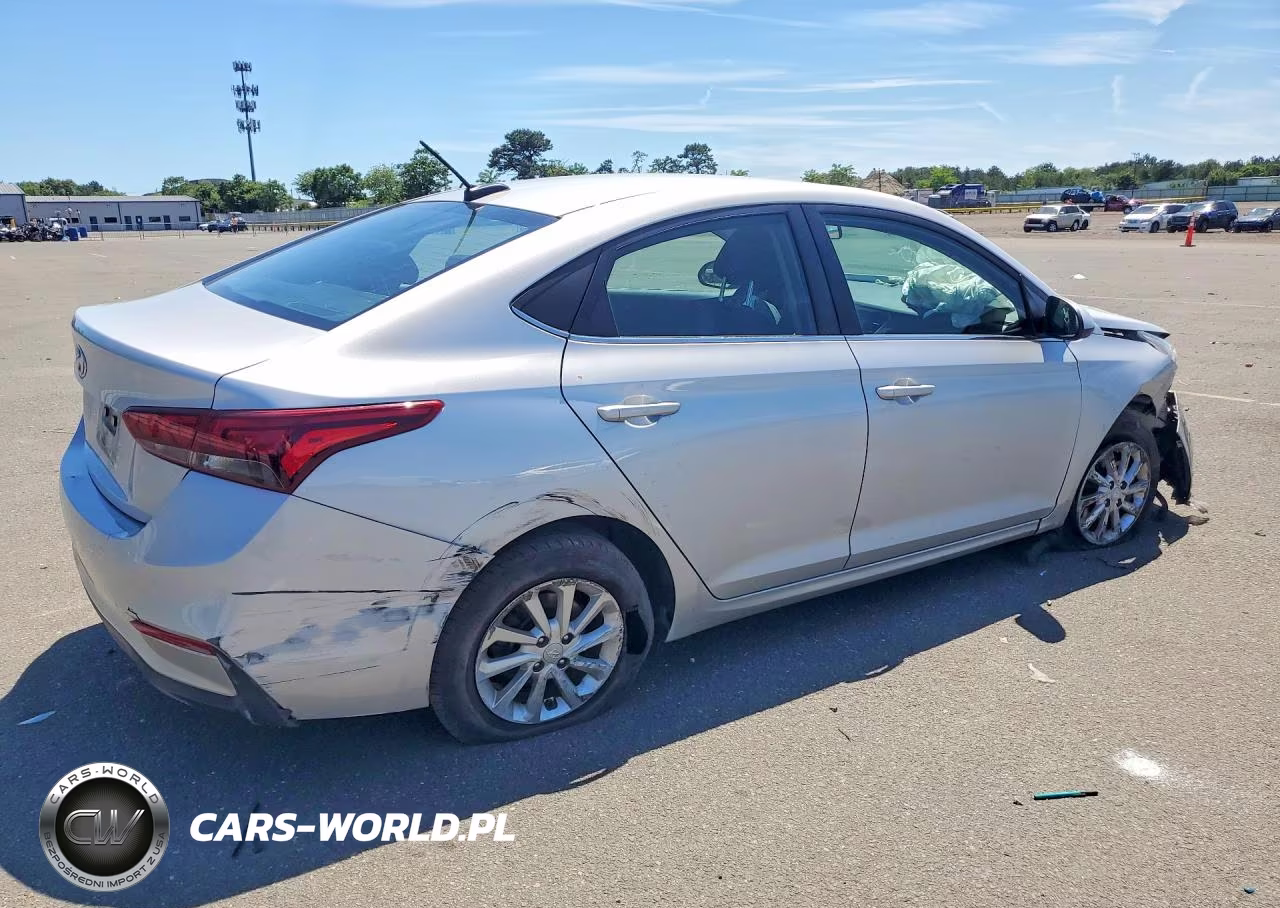 2022 Hyundai Accent Sel VIN:3KPC24A64NE160804 - 3