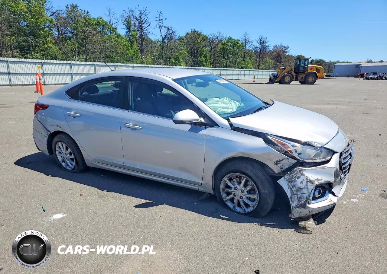2022 Hyundai Accent Sel VIN:3KPC24A64NE160804 - 4