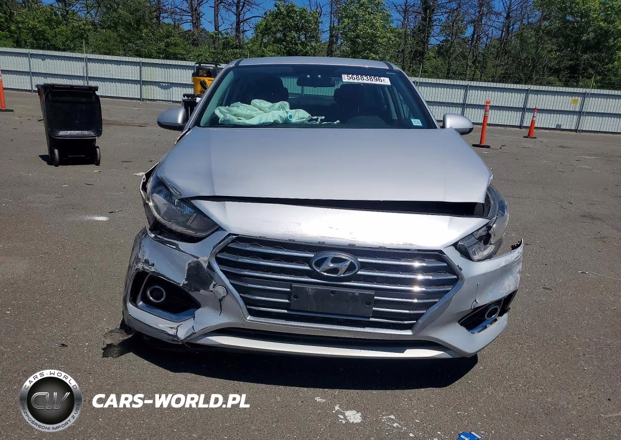 2022 Hyundai Accent Sel VIN:3KPC24A64NE160804 - 5