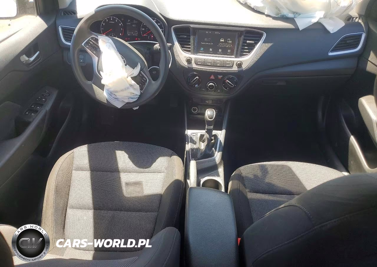 2022 Hyundai Accent Sel VIN:3KPC24A64NE160804 - 8