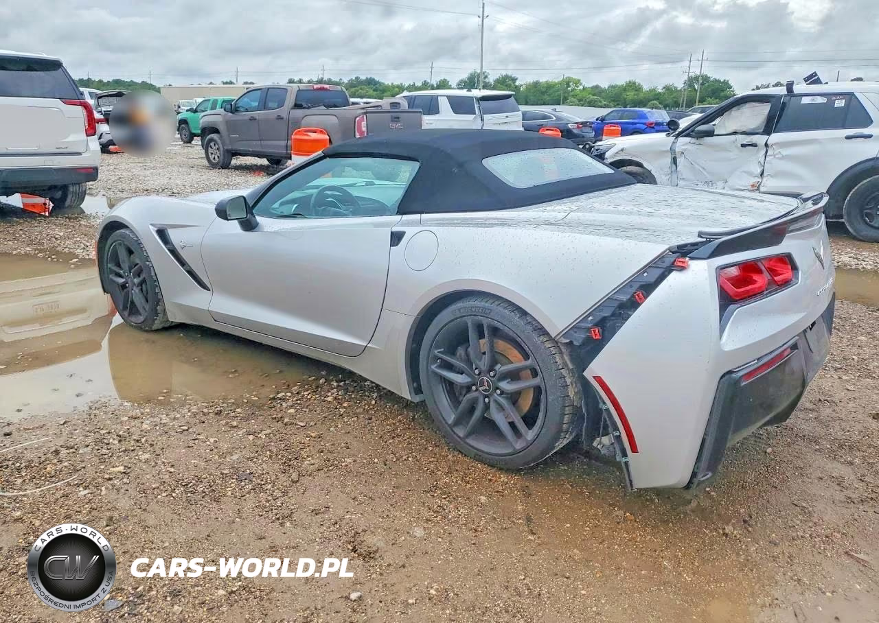 2014 Chevrolet Corvette Stingray Z51 2Lt VIN:1G1YK3D7XE5125922 - 2