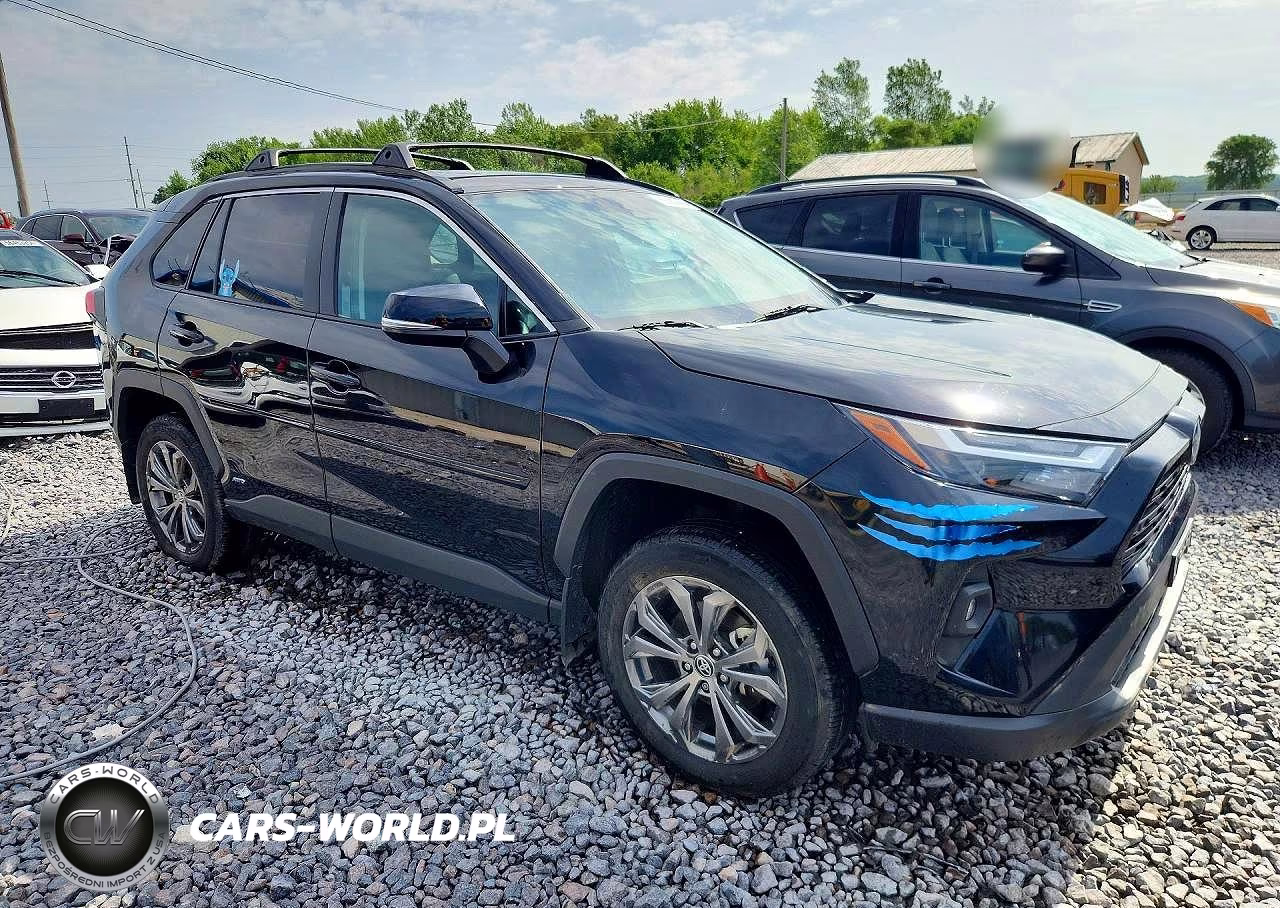 2023 Toyota Rav4 Xle Premium VIN:4T3B6RFV5PU127573 - 4