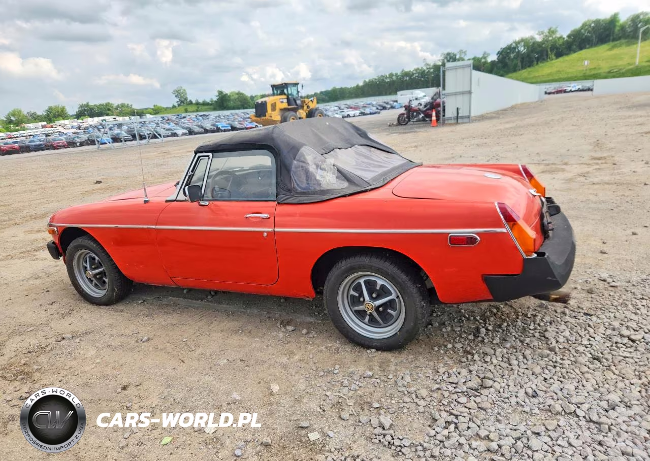 1980 Mg Mgb VIN:GVVDJ2AG507110 - 2