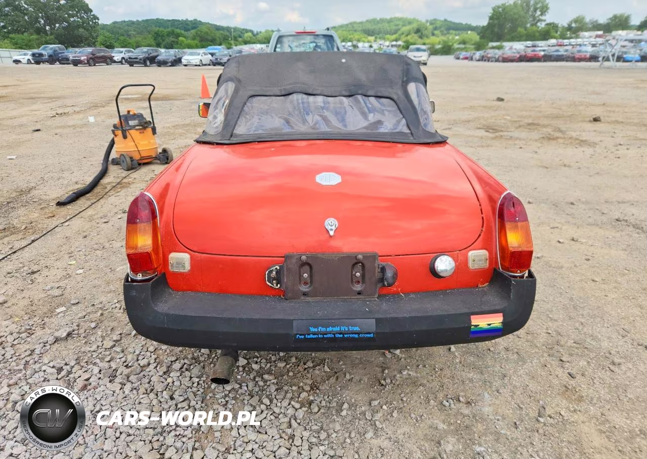 1980 Mg Mgb VIN:GVVDJ2AG507110 - 6