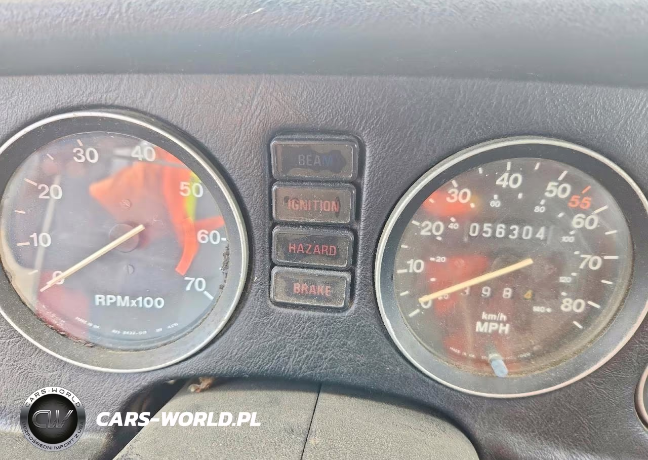 1980 Mg Mgb VIN:GVVDJ2AG507110 - 9