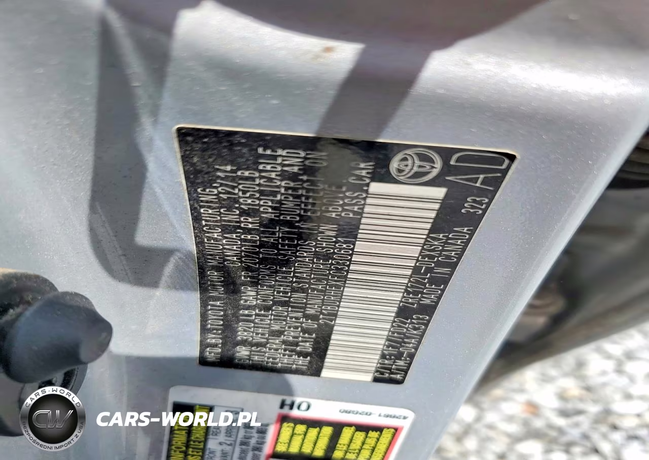 2015 Toyota Corolla S Plus VIN:2T1BURHEXFC330681 - 12