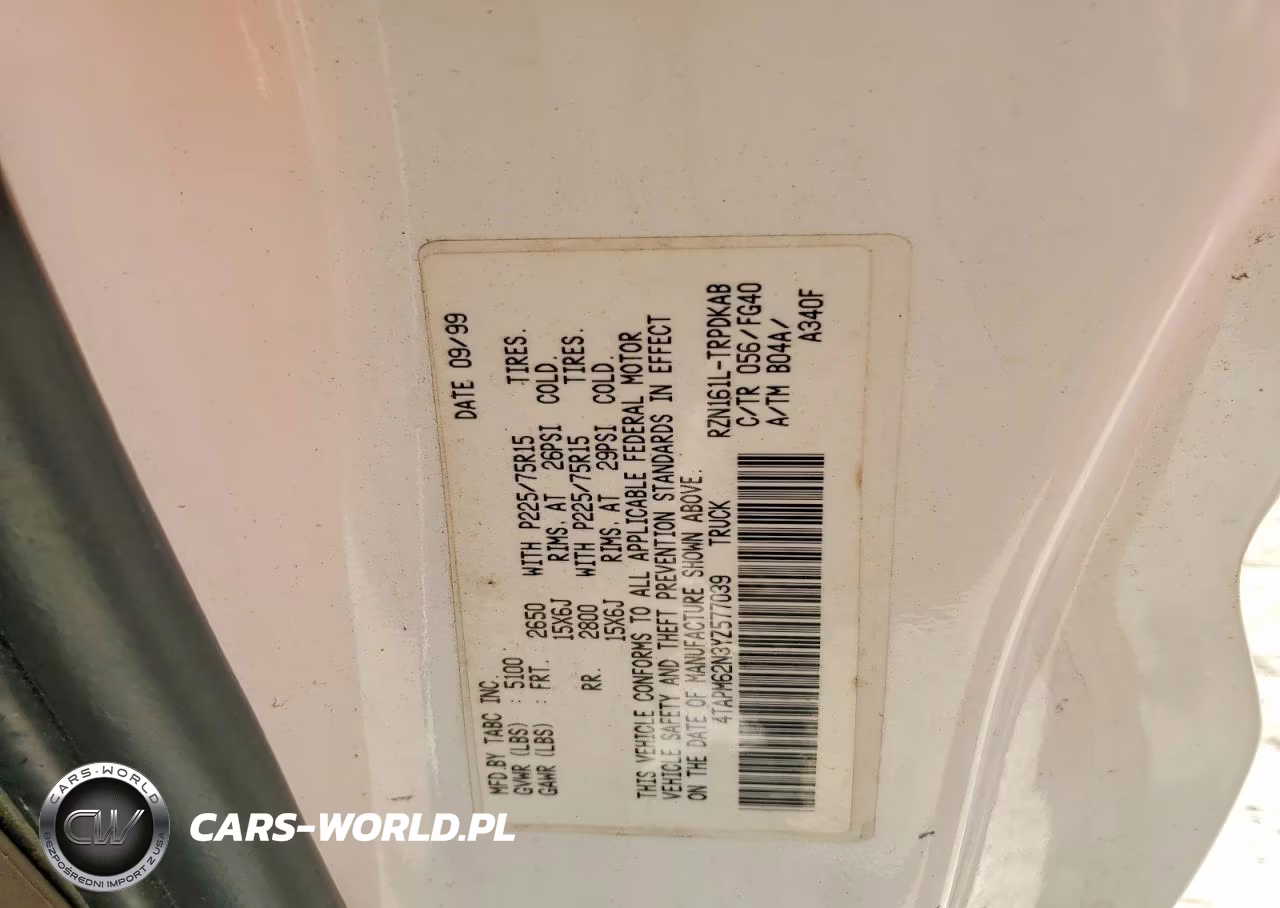 2000 Toyota Tacoma Base VIN:4TAPM62N3YZ577039 - 12