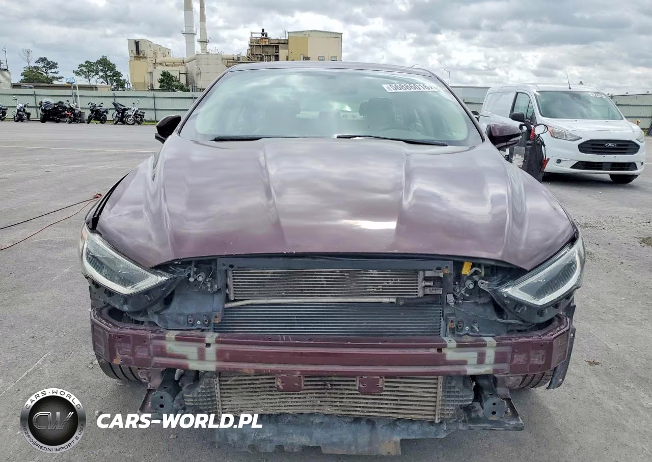 2017 Ford Fusion Se VIN:3FA6P0T97HR206840 - 5