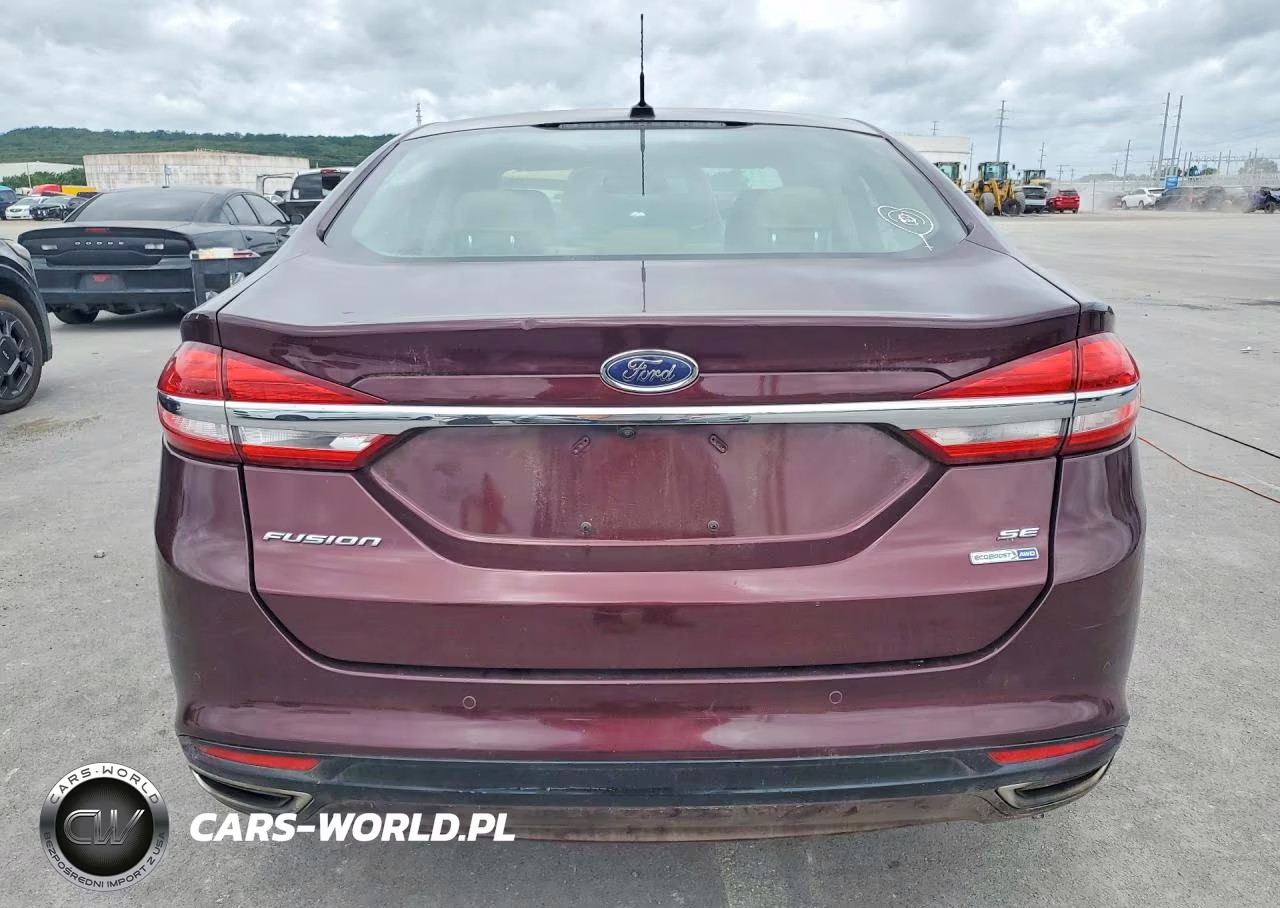 2017 Ford Fusion Se VIN:3FA6P0T97HR206840 - 6