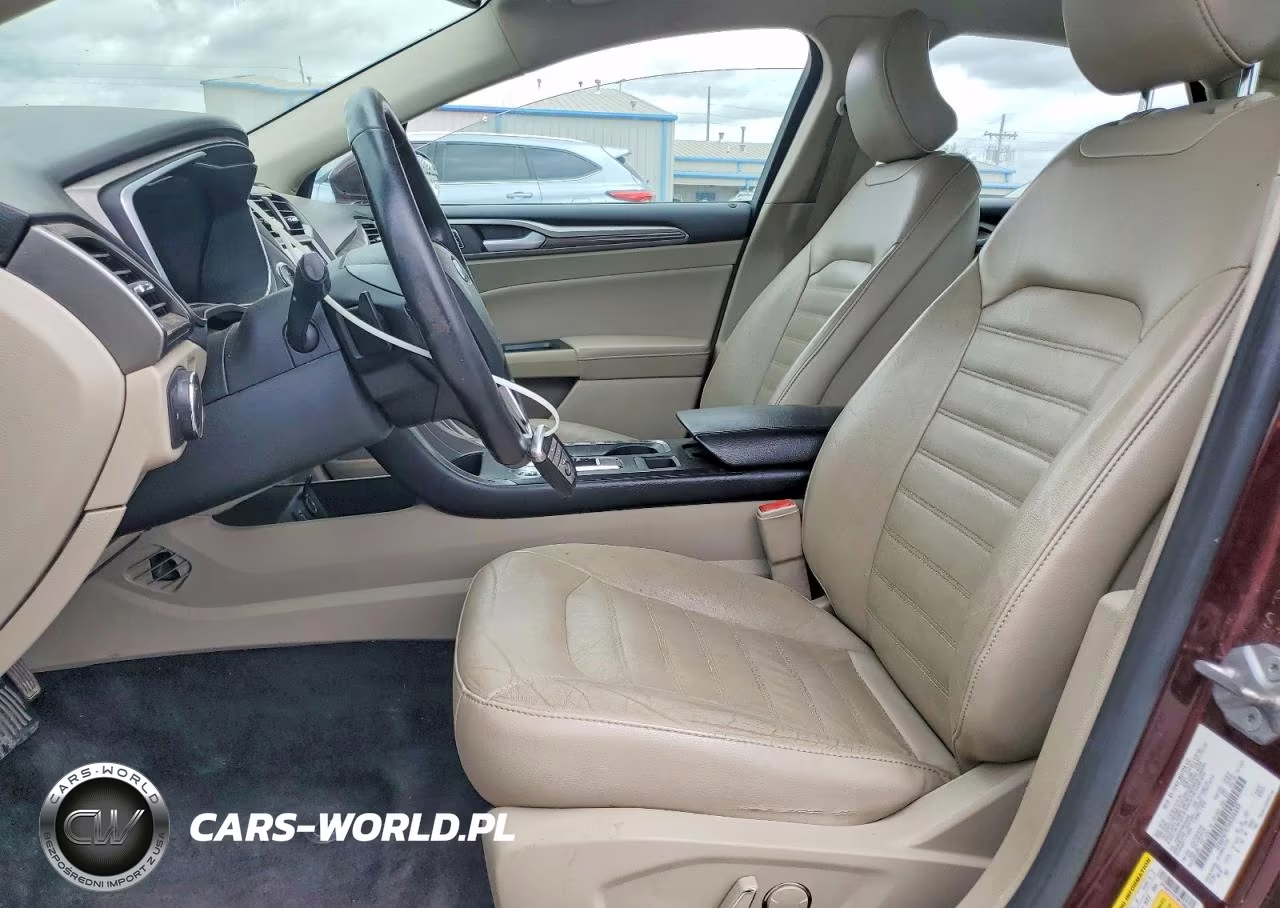 2017 Ford Fusion Se VIN:3FA6P0T97HR206840 - 7