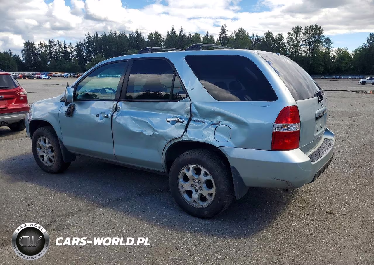 2002 Acura Mdx Touring VIN:2HNYD18812H527674 - 2