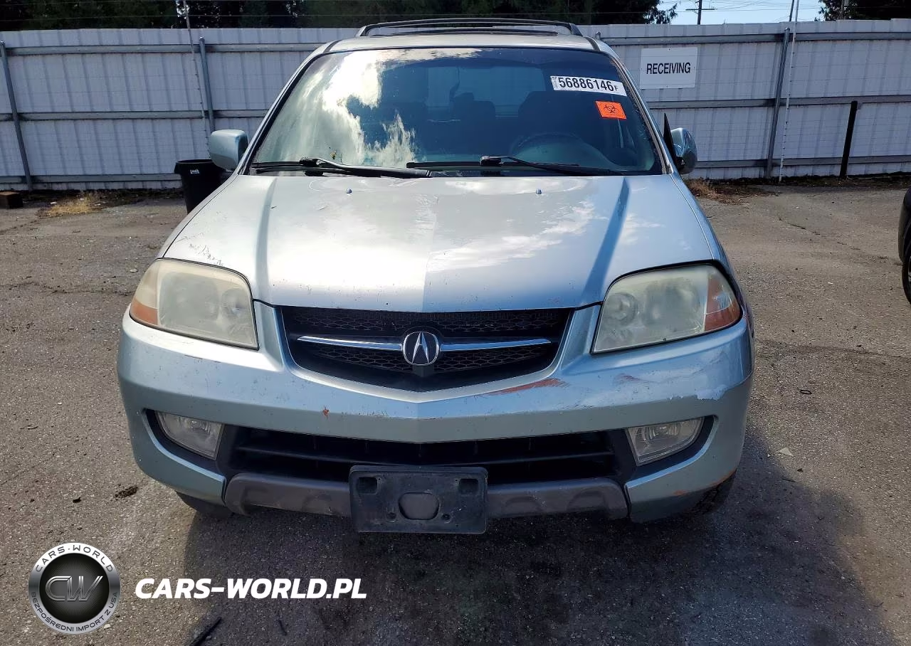 2002 Acura Mdx Touring VIN:2HNYD18812H527674 - 5