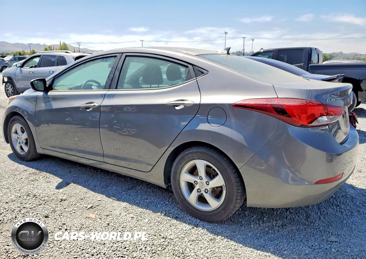 2014 Hyun Elantra VIN:5NPDH4AE5EH511015 - 2