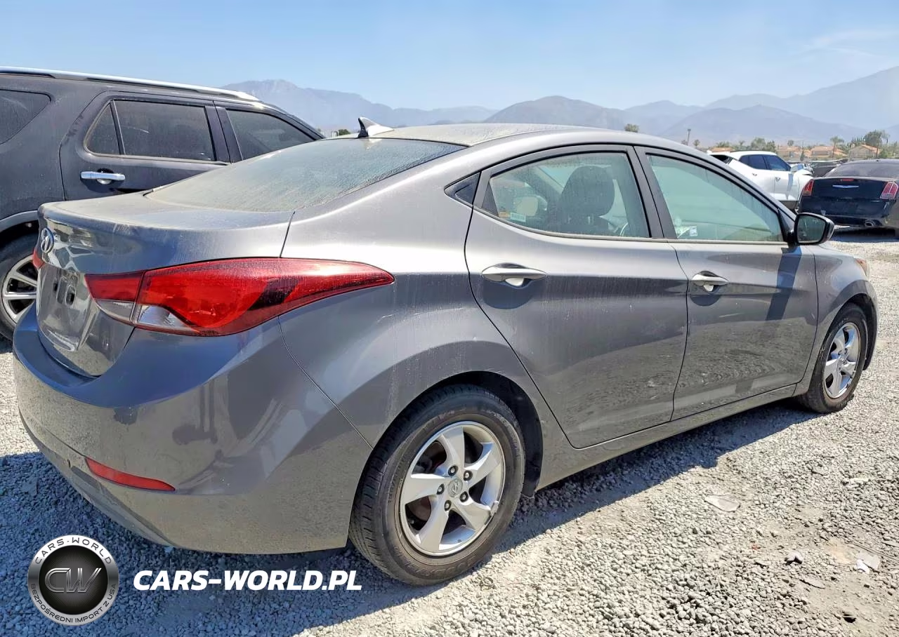 2014 Hyun Elantra VIN:5NPDH4AE5EH511015 - 3