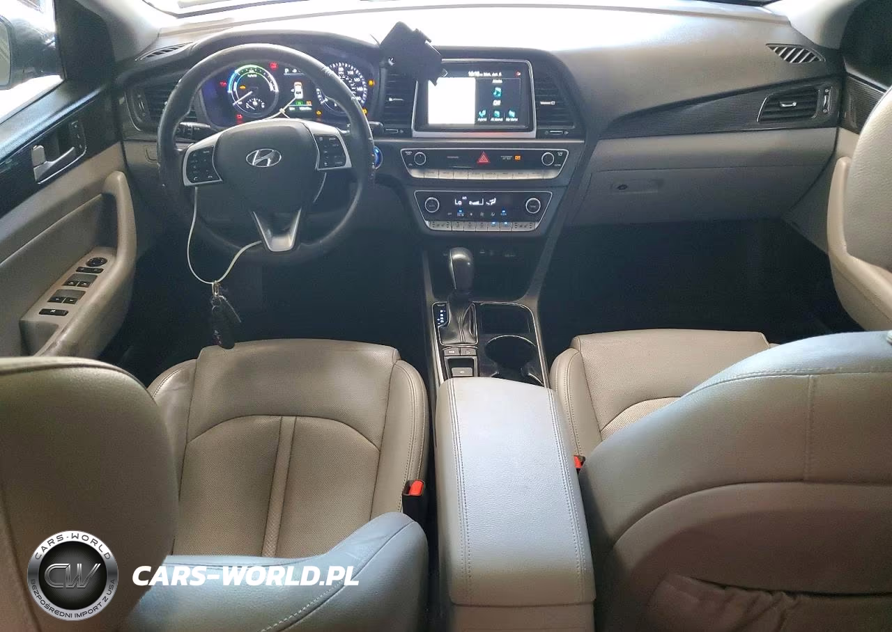2018 Hyundai Sonata Hybrid Limited VIN:KMHE34L31JA083424 - 8