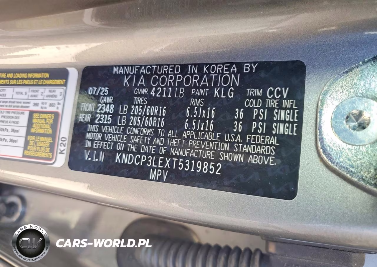 2026 Kia Niro Lx VIN:KNDCP3LEXT5319852 - 13