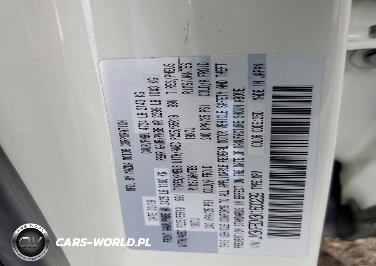 2019 Mazda Cx-5 Grand Touring VIN:JM3KFBDM3K1600239 - 13