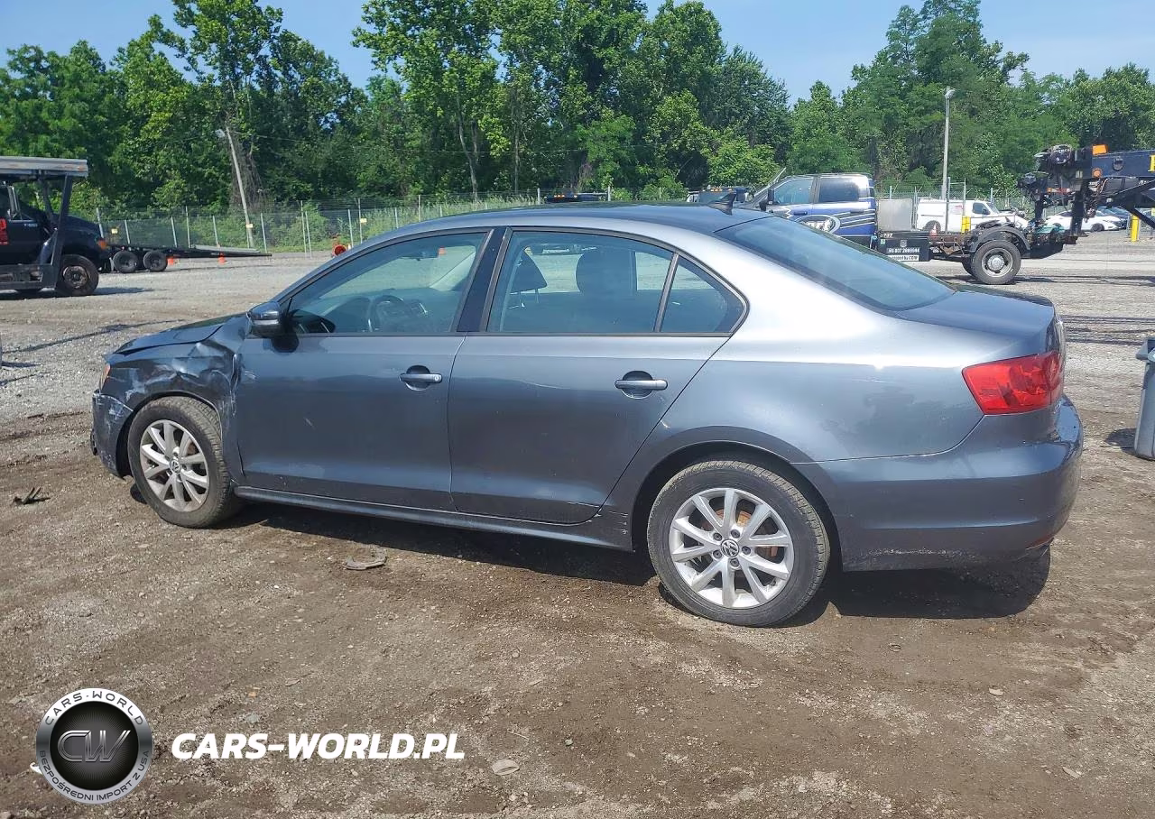 2011 Volkswagen Jetta Se VIN:3VWDX7AJ0BM021036 - 2