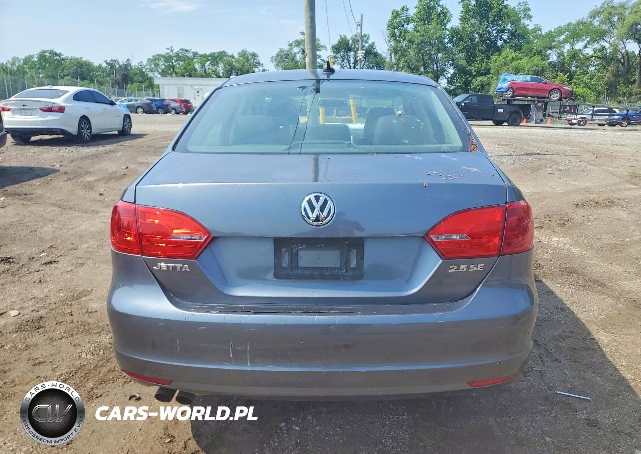 2011 Volkswagen Jetta Se VIN:3VWDX7AJ0BM021036 - 6