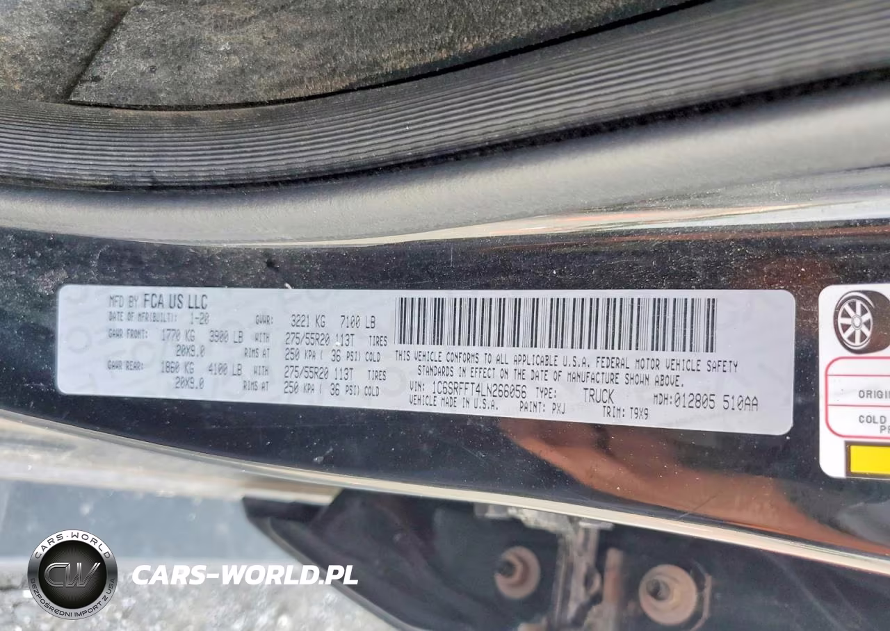 2020 Ram 1500 Big Horn VIN:1C6SRFFT4LN266056 - 12