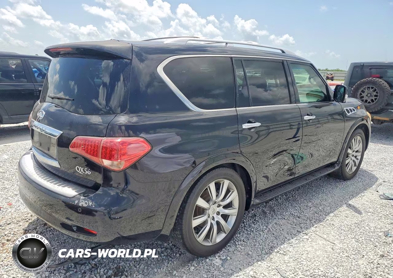 2012 Infiniti Qx56 Base VIN:JN8AZ2NF7C9515634 - 3