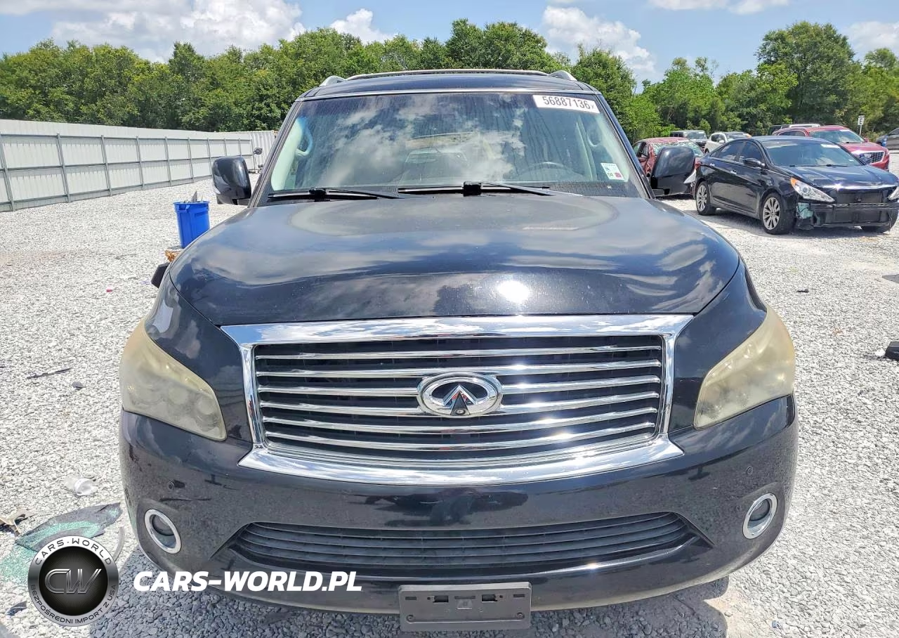 2012 Infiniti Qx56 Base VIN:JN8AZ2NF7C9515634 - 5