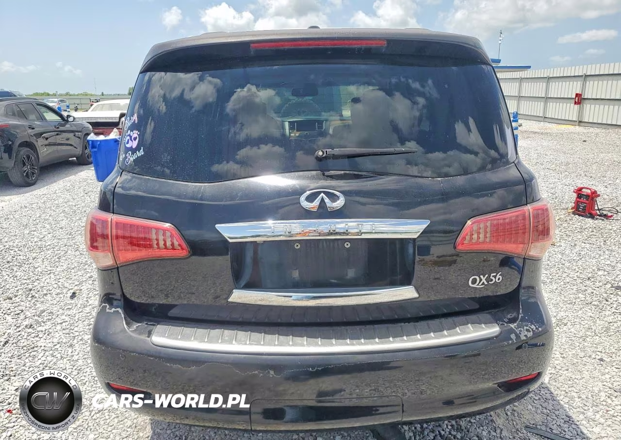 2012 Infiniti Qx56 Base VIN:JN8AZ2NF7C9515634 - 6