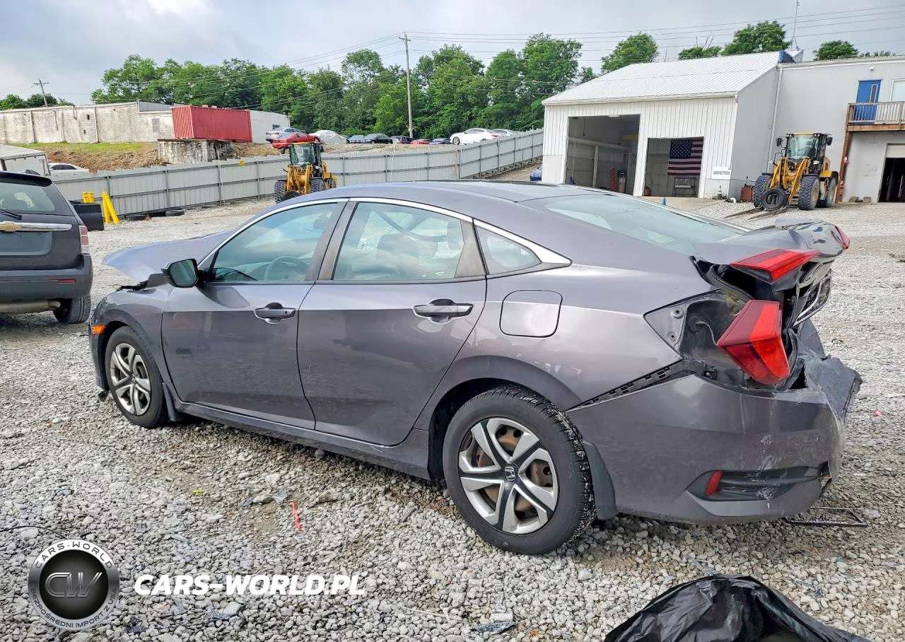 2017 Honda Civic Lx VIN:19XFC2F56HE055748 - 2