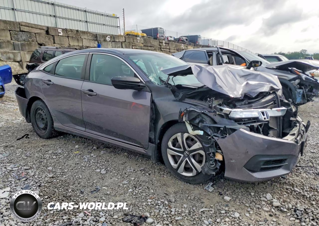 2017 Honda Civic Lx VIN:19XFC2F56HE055748 - 4