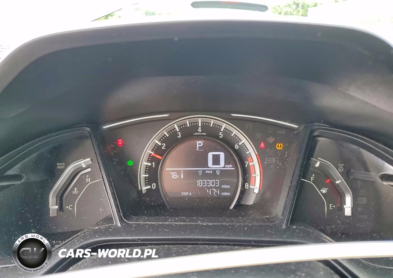 2017 Honda Civic Lx VIN:19XFC2F56HE055748 - 9