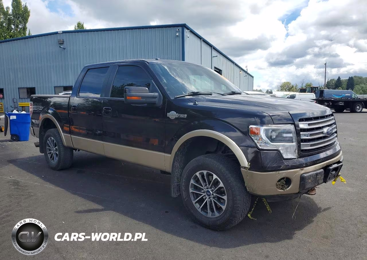 2013 Ford F150 Supercrew VIN:1FTFW1EF9DKF07243 - 4
