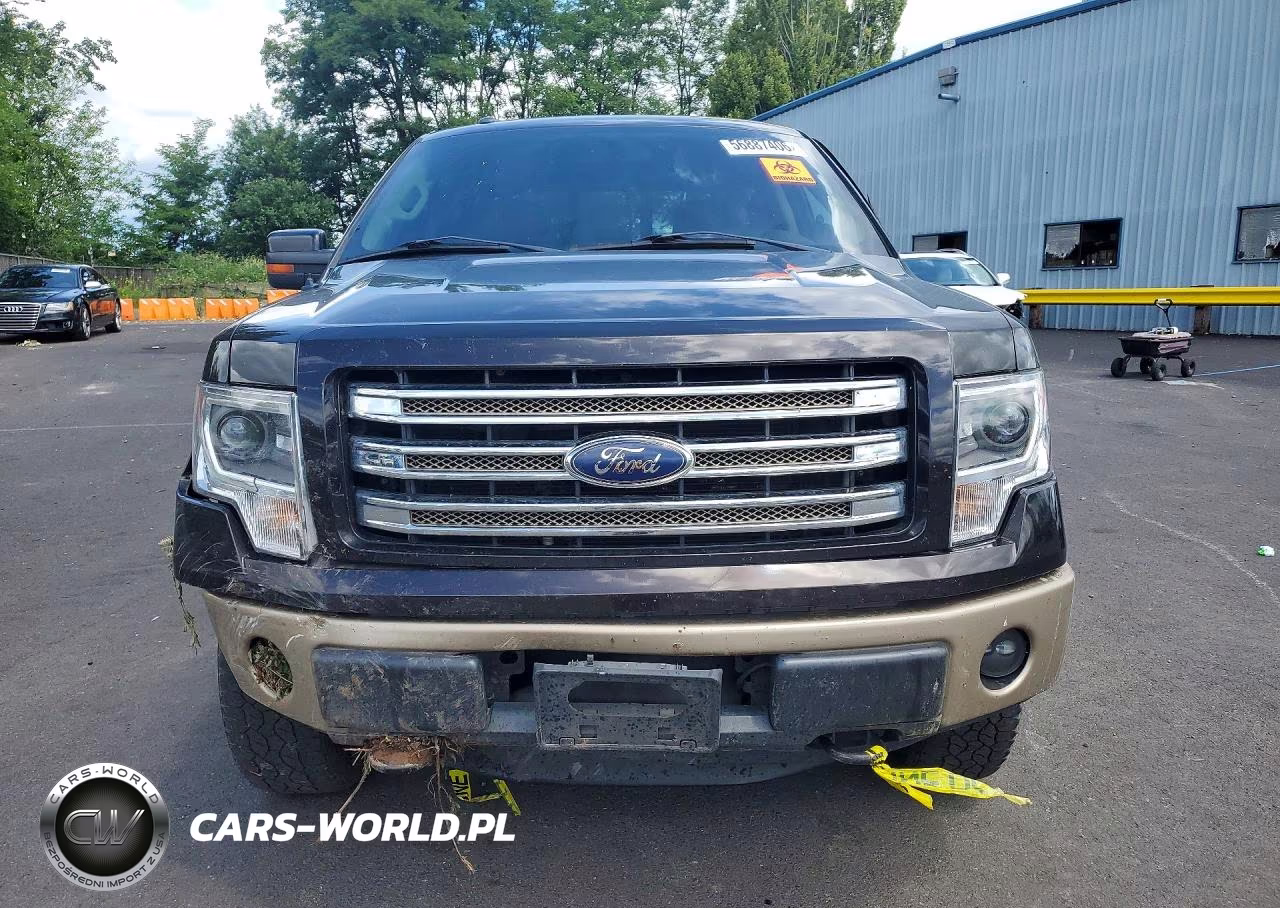 2013 Ford F150 Supercrew VIN:1FTFW1EF9DKF07243 - 5
