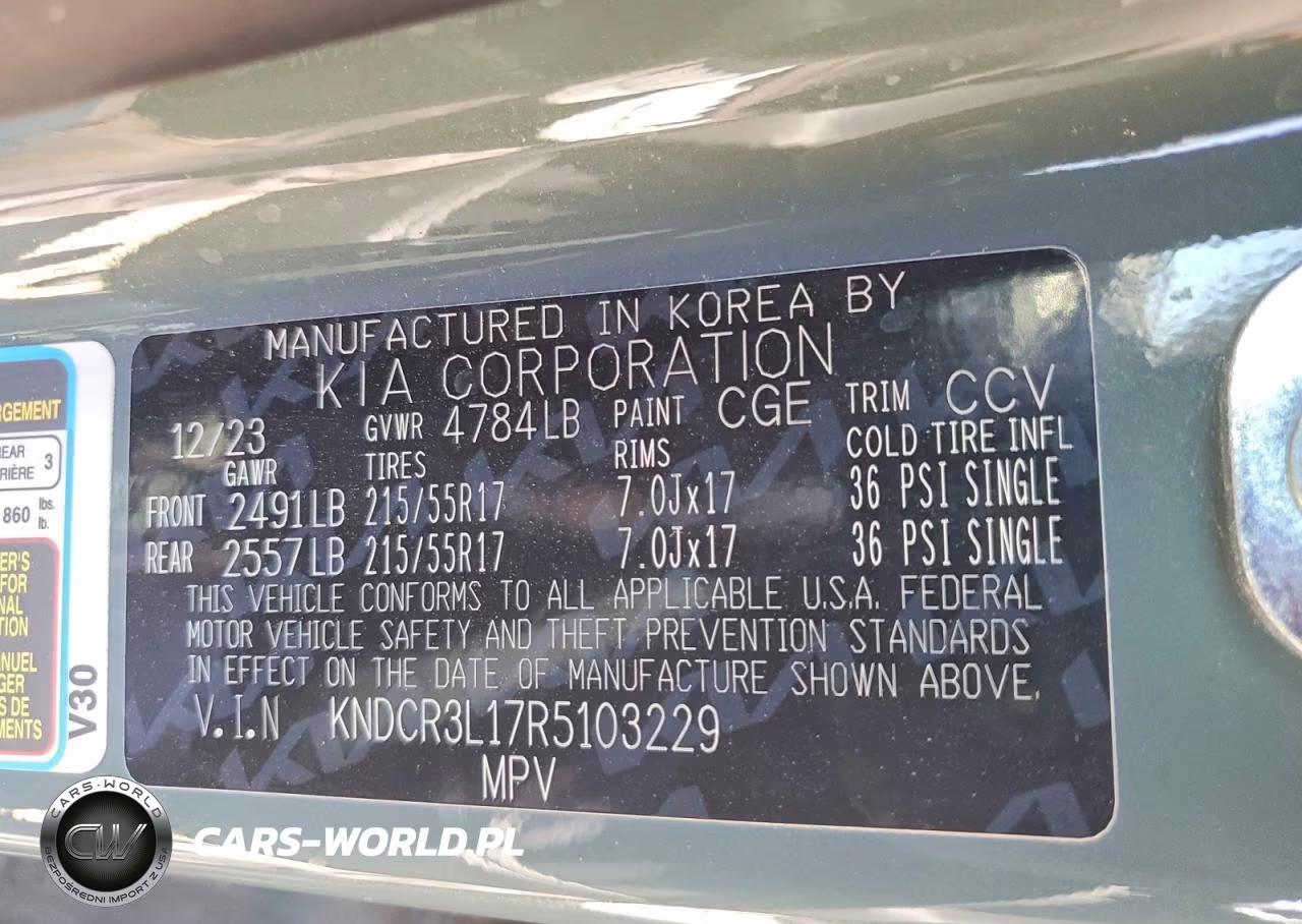 2024 Kia Niro Wind VIN:KNDCR3L17R5103229 - 13