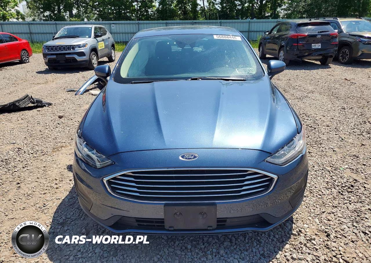 2019 Ford Fusion Se VIN:3FA6P0LU2KR192521 - 5