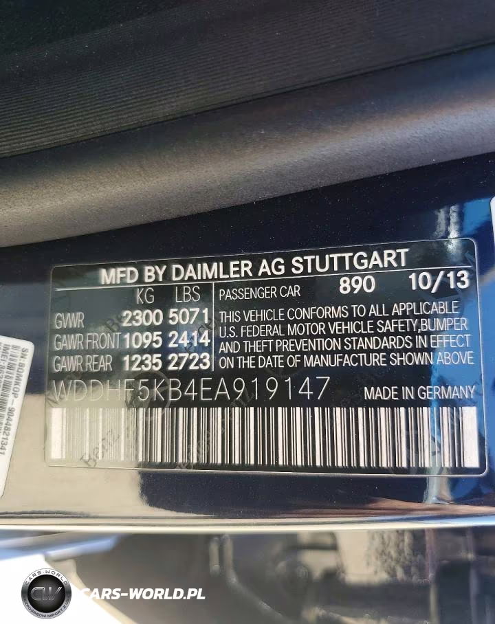 2014 Mercedes-Benz E 350 VIN:WDDHF5KB4EA919147 - 12