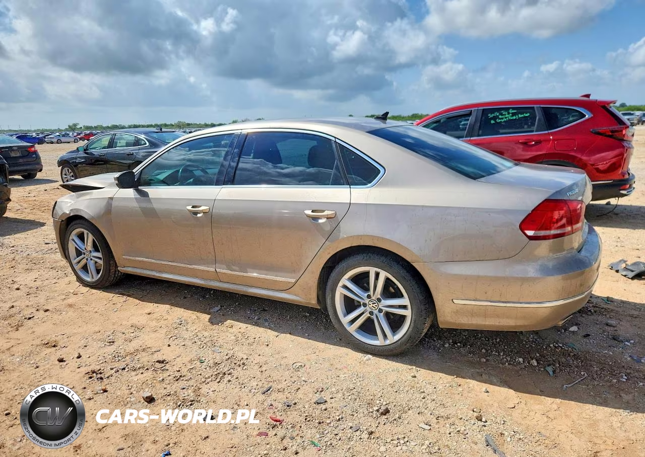2015 Volkswagen Passat Sel VIN:1VWCV7A36FC048512 - 2