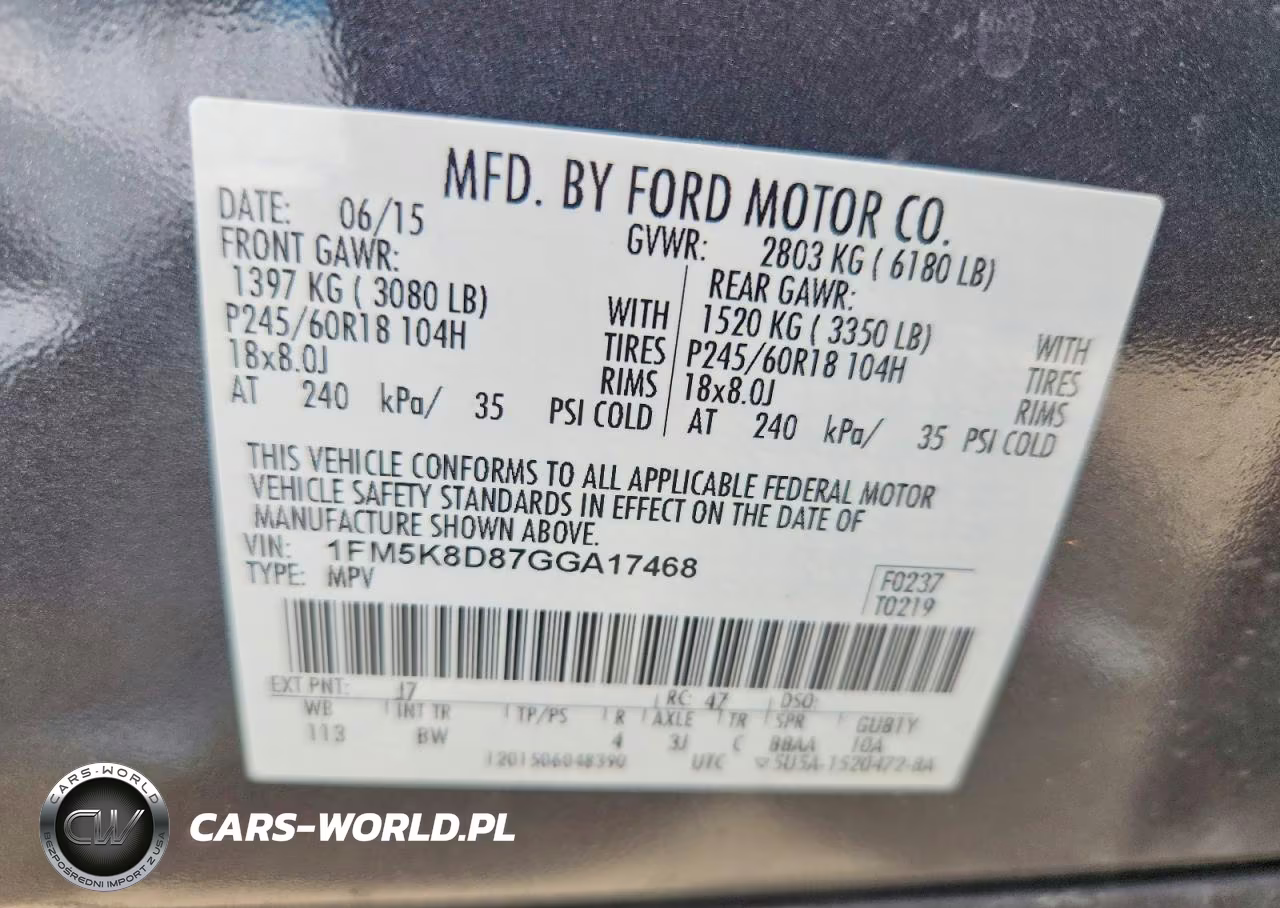 2016 Ford Explorer Xlt VIN:1FM5K8D87GGA17468 - 13
