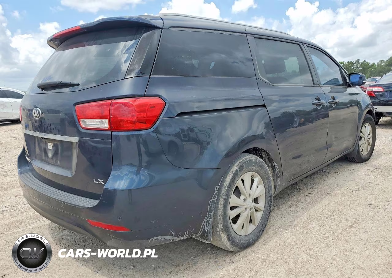 2016 Kia Sedona Lx VIN:KNDMB5C19G6215042 - 3