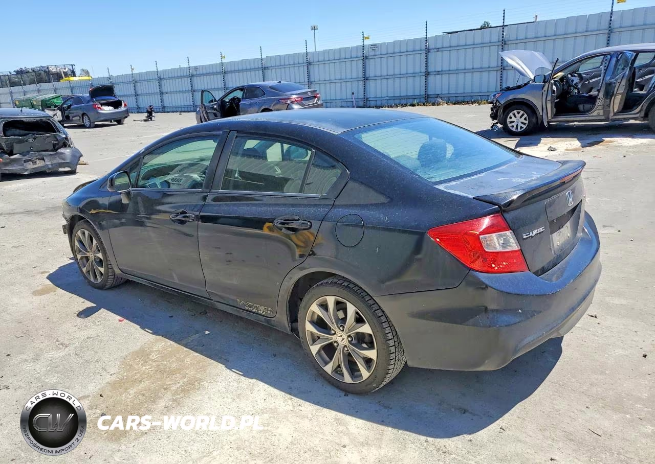2012 Honda Civic Si VIN:2HGFB6E56CH702451 - 2