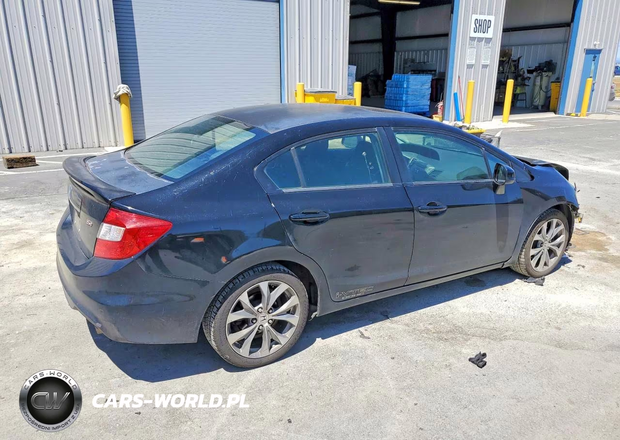 2012 Honda Civic Si VIN:2HGFB6E56CH702451 - 3
