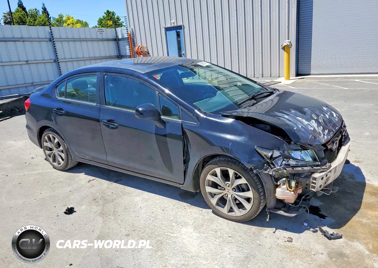 2012 Honda Civic Si VIN:2HGFB6E56CH702451 - 4