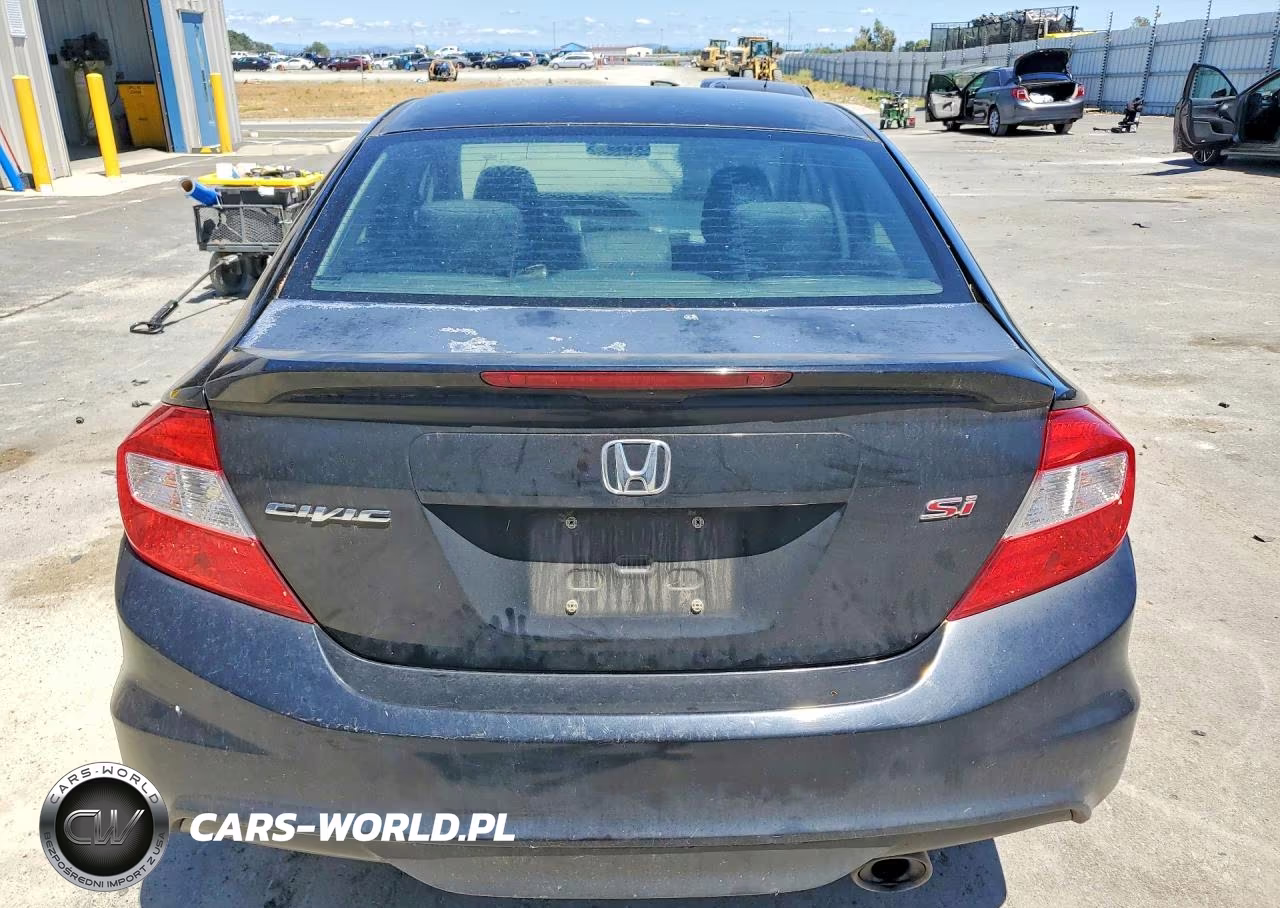 2012 Honda Civic Si VIN:2HGFB6E56CH702451 - 6