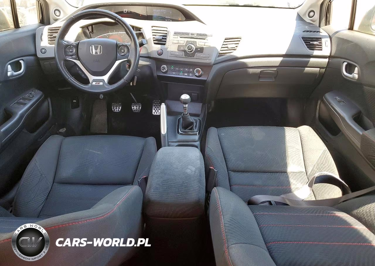 2012 Honda Civic Si VIN:2HGFB6E56CH702451 - 8