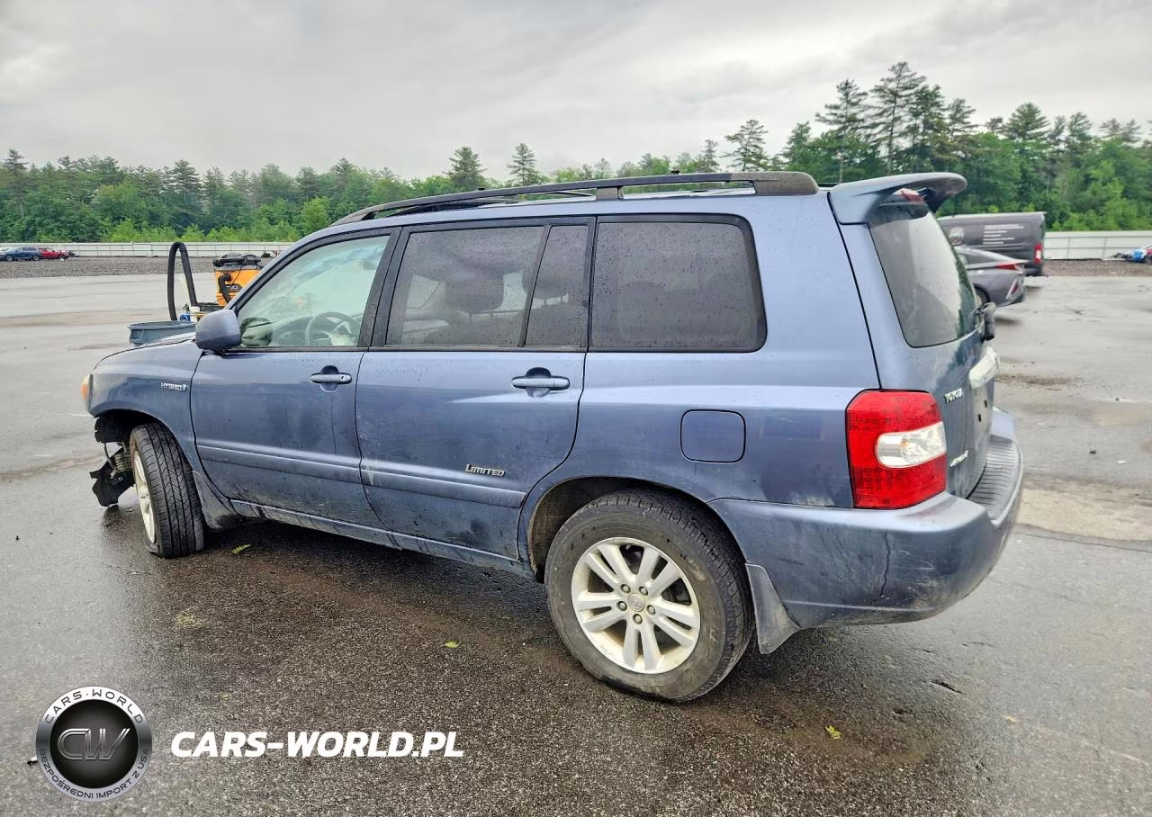 2007 Toyota Highlander Hybrid VIN:JTEEW21A870048164 - 2