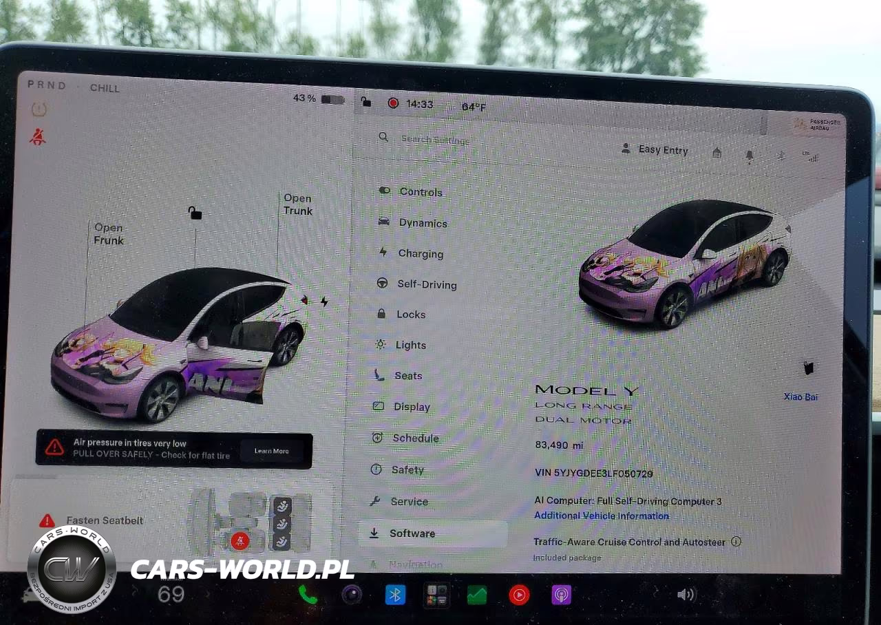 2020 Tesla Model Y VIN:5YJYGDEE3LF050729 - 9