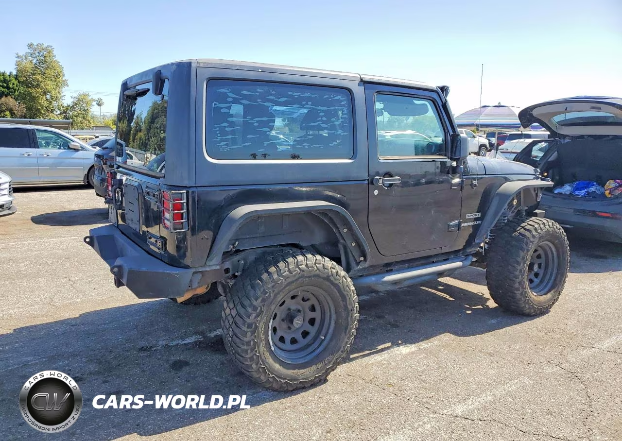 2012 Jeep Wrangler Sport VIN:1C4AJWAG1CL281115 - 3